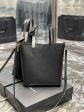 Yves Saint Laurent Shopping Bag Black Toy In Supple Online Sale