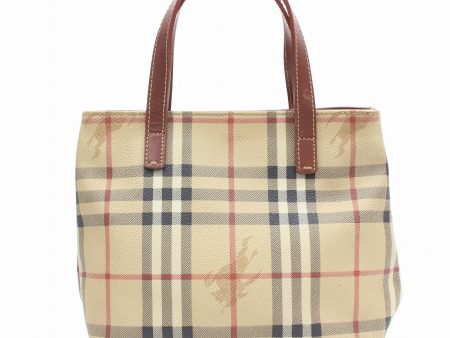 Brand Inspired Burberry London Hand Bag Brown PVC (SHC7-10015) For Cheap