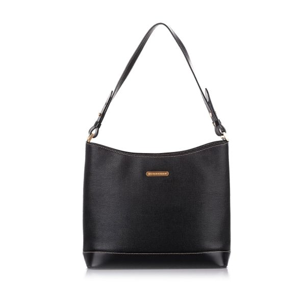 Burberry Leather Shoulder Bag (SHG-18417) Hot on Sale