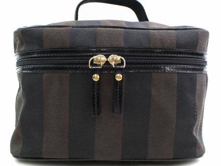 Indistinguishable  Fendi Vanity Bag Brown Canvas (SHC1-15653) Online