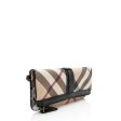 Burberry Nova Check Foldover Clutch (SHF-13128) Online Hot Sale