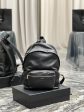 Yves Saint Laurent City Backpack In Unisex  13.8in 35cm Black Hot on Sale