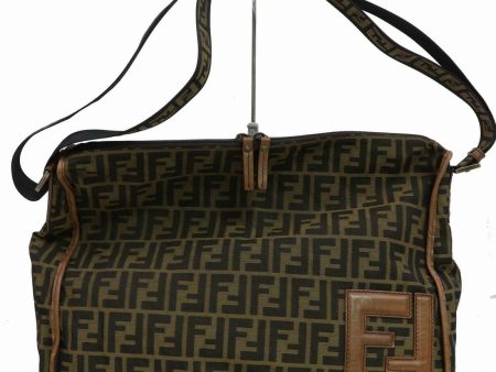 Indistinguishable  Fendi Shoulder Bag Brown Nylon (SHC1-14453) Discount