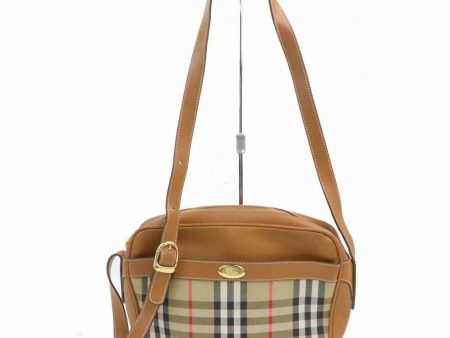 Brand Inspired Burberry Shoulder Bag Light Brown Canvas (SHC7-10295) Online Sale