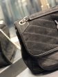 Yves Saint Laurent Niki Medium Chain Bag Black In Crinkled With Metal Hardware Discount