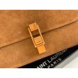 Yves Saint Laurent Le Carre Satchel Brown Supply