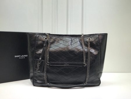 Yves Saint Laurent Niki Shopping Bag Black Online now