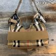 Burberry Canvas Check Shoulder Bag Discount