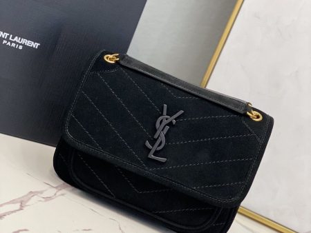 Yves Saint Laurent Niki Baby Chain Bag Black For Sale