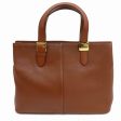 Brand Inspired Burberry Hand Bag Light Brown Leather (SHC1-14273) Sale