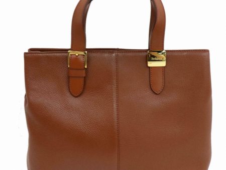 Brand Inspired Burberry Hand Bag Light Brown Leather (SHC1-14273) Sale