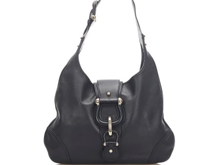 Burberry Leather Shoulder Bag (SHG-18127) For Discount