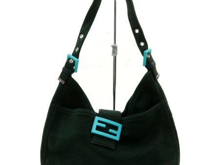 Indistinguishable  Fendi Shoulder Bag Green Fabric (SHC7-10196) Hot on Sale