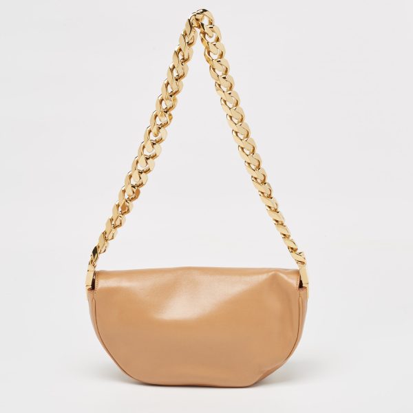 BURBERRY Beige Soft Leather Small Olympia Bag Online