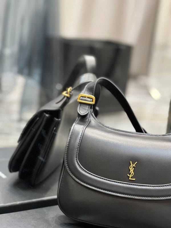 Yves Saint Laurent Charlie Medium Shoudler Bag Black Online Sale