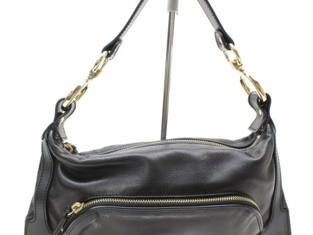 Indistinguishable  Fendi Shoulder Bag Black Leather (SHC1-15228) Supply