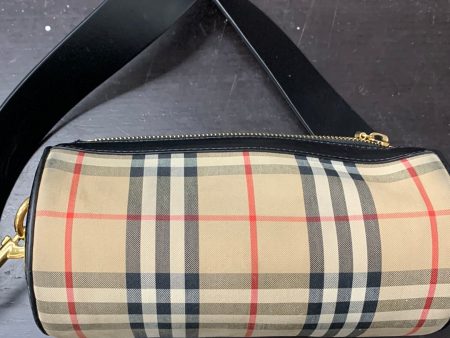 Burberry Check Barrel Bag Fashion