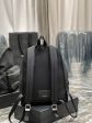 Yves Saint Laurent City Backpack In Canvas Unisex  15in 38cm Black Online