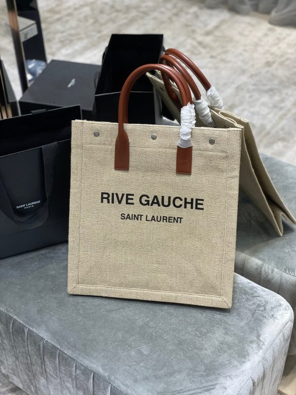 Yves Saint Laurent Rive Gauche North South Tote Bag Fashion