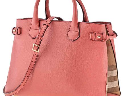 Burberry Banner Medium House Check Tote 4049396 on Sale