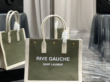 Yves Saint Laurent Rive Gauche Small Tote Bag Online Hot Sale