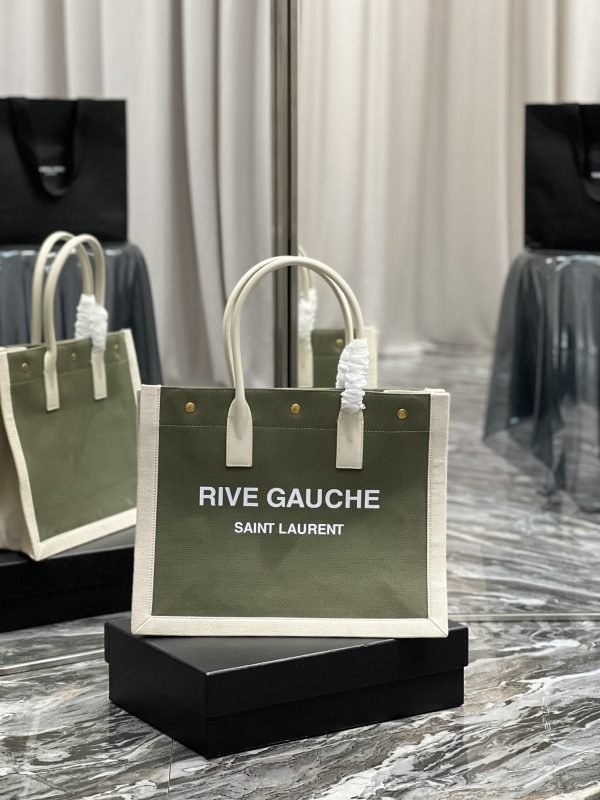 Yves Saint Laurent Rive Gauche Small Tote Bag Online Hot Sale