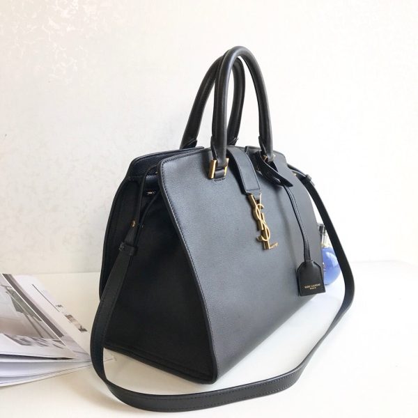 Yves Saint Laurent Monogram Cabas Small Black Online Hot Sale