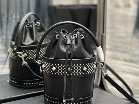 Yves Saint Laurent Bahia Small Bucket Bag Black Supply