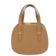 BURBERRYSs Hand Bag Leather Beige Auth 59466 Discount