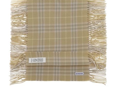 Burberry Check Cashmere Scarf Women Online now