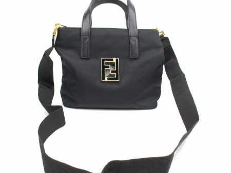 Indistinguishable  Fendi Tote Bag Black Nylon (SHC1-14859) Online Sale