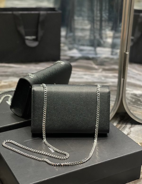 Yves Saint Laurent Kata Medium Chain Bag Black Discount