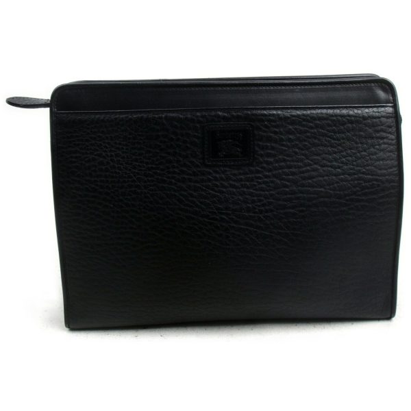 Brand Inspired Burberry Clutch Black Leather (SHC7-10762) For Sale