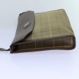 BURBERRYSs Nova Check Clutch Bag Canvas Beige Brown Auth bs13777 Online Sale