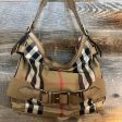 Burberry Canvas Check Shoulder Bag Discount