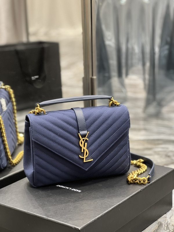 Yves Saint Laurent Envelope Medium Bag Marine Online Sale