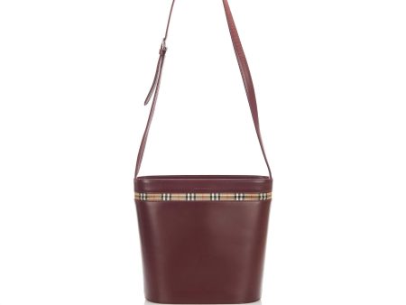 Burberry Leather Shoulder Bag (SHG-16652) Online