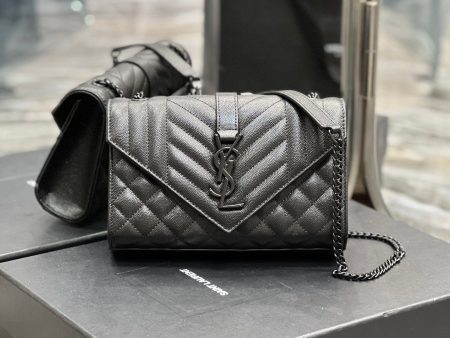 Yves Saint Laurent Small Bag Black In Mix Matelasse Online