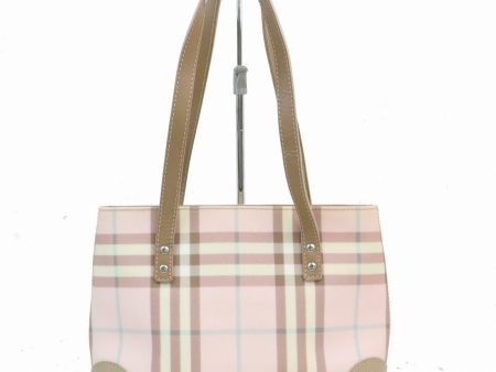 Brand Inspired Burberry London Hand Bag Pink PVC (SHC7-10047) Supply