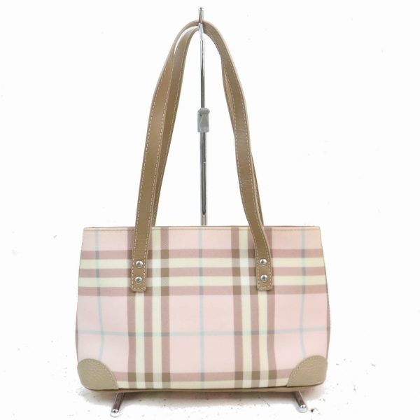 Brand Inspired Burberry London Hand Bag Pink PVC (SHC7-10047) Supply