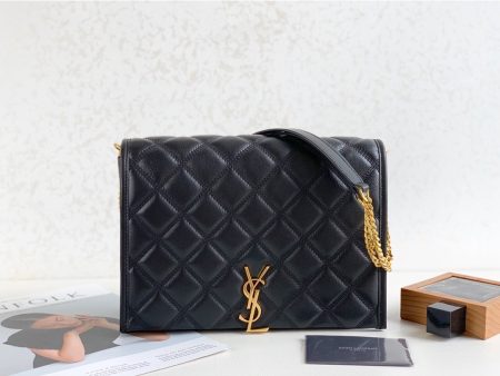 Yves Saint Laurent Becky Small Shoulder Bag Black Hot on Sale