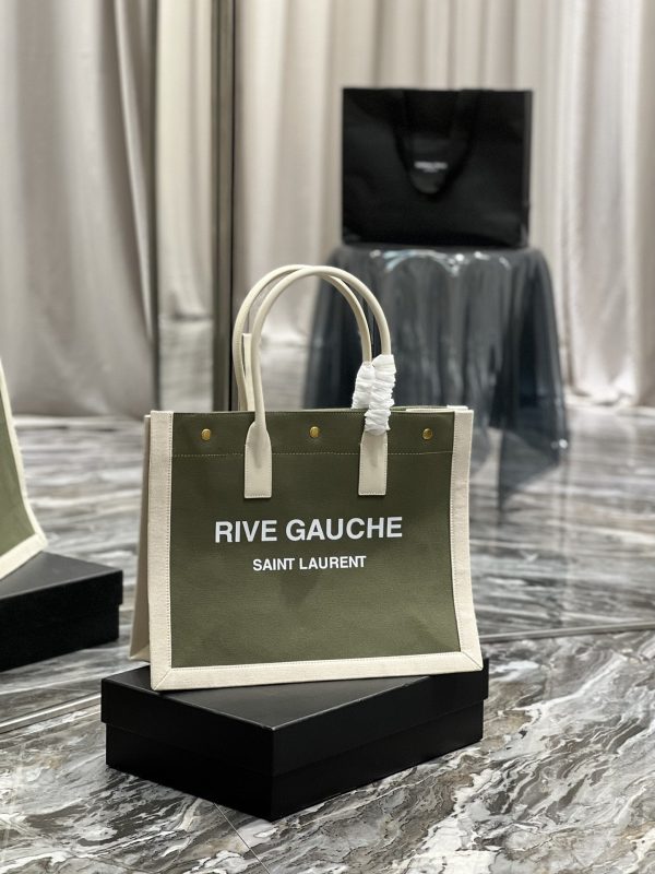 Yves Saint Laurent Rive Gauche Small Tote Bag Online Hot Sale