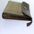 BURBERRYSs Nova Check Clutch Bag Canvas Beige Brown Auth bs13777 Online Sale