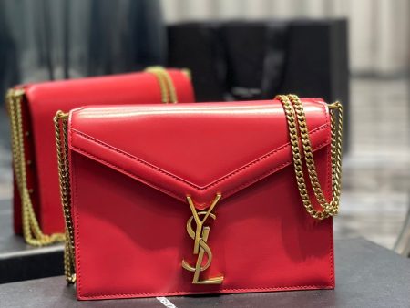 Yves Saint Laurent Cassandra Medium Chain Bag on Sale