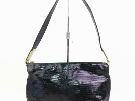 Indistinguishable  Fendi Shoulder Bag Black Leather (SHC1-14343) Online Sale