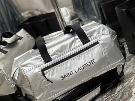 Yves Saint Laurent Nuxx Duffle Sliver For Sale