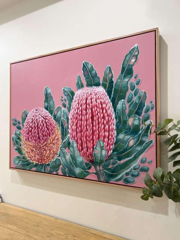 Banksia beauty - Original framed artwork Sale