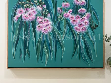 Flourish  Flowering Gum - Original framed artwork on Sale