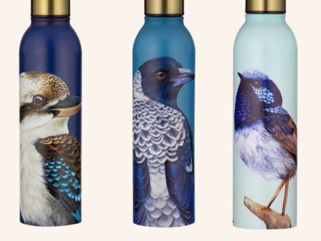 Ashdene Modern Birds Drink Bottle Online now