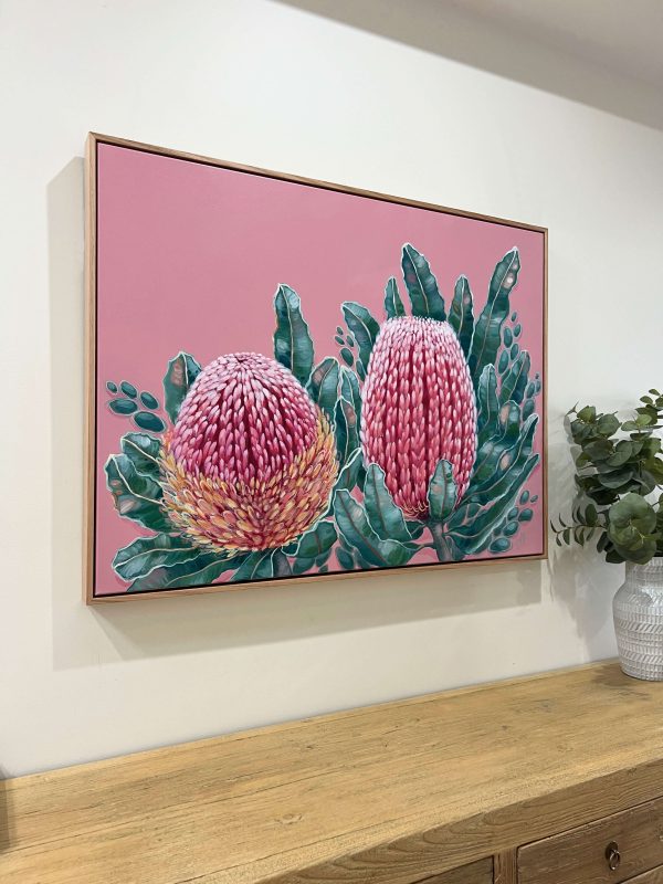 Banksia beauty - Original framed artwork Sale